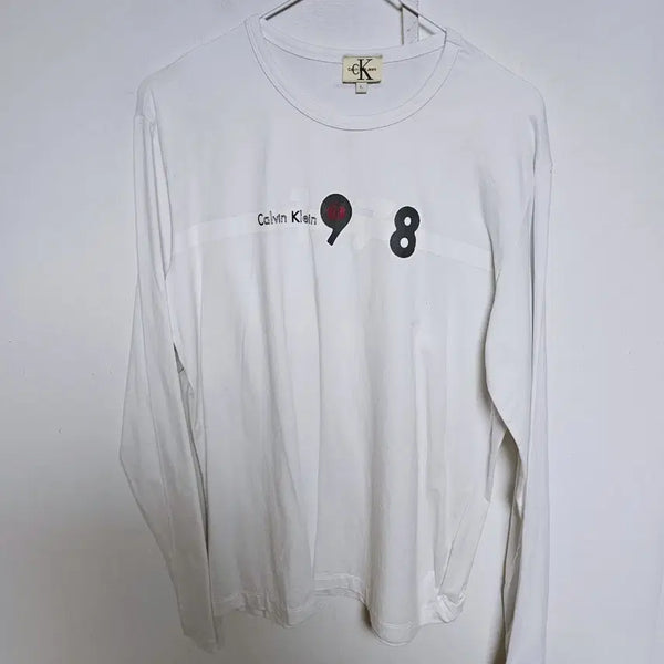 [BUNJANG] Calvin Klein Men's Long Sleeve T-Shirt / 캘빈클라인 남성 봄가을 긴팔티 100L@9980