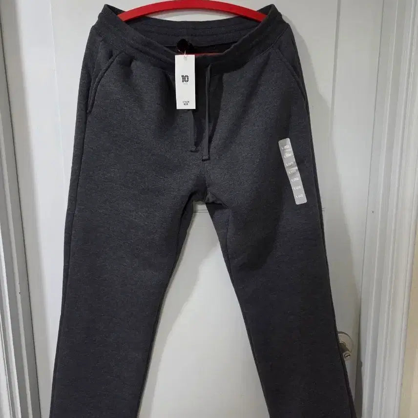 [BUNJANG] TOPTEN Men's Brushed Straight Pants Grey L / 탑텐 기모 스트레이트 팬츠 그레이 L 남성바지