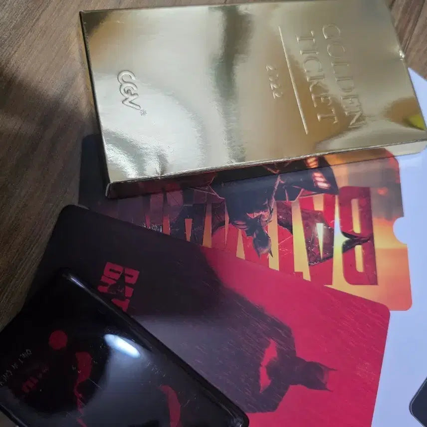 [BUNJANG] CGV Golden Ticket Set - Batman, Jurassic World, Emergency Declaration / CGV골든티켓 배트맨, 쥬라기월드, 비상선언 판매합니다