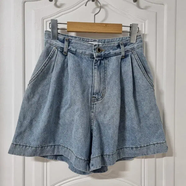 [BUNJANG] TEAL IDEE Denim Shorts 25 Inch / 틸아이다이 청반바지 데님반바지  25인치
