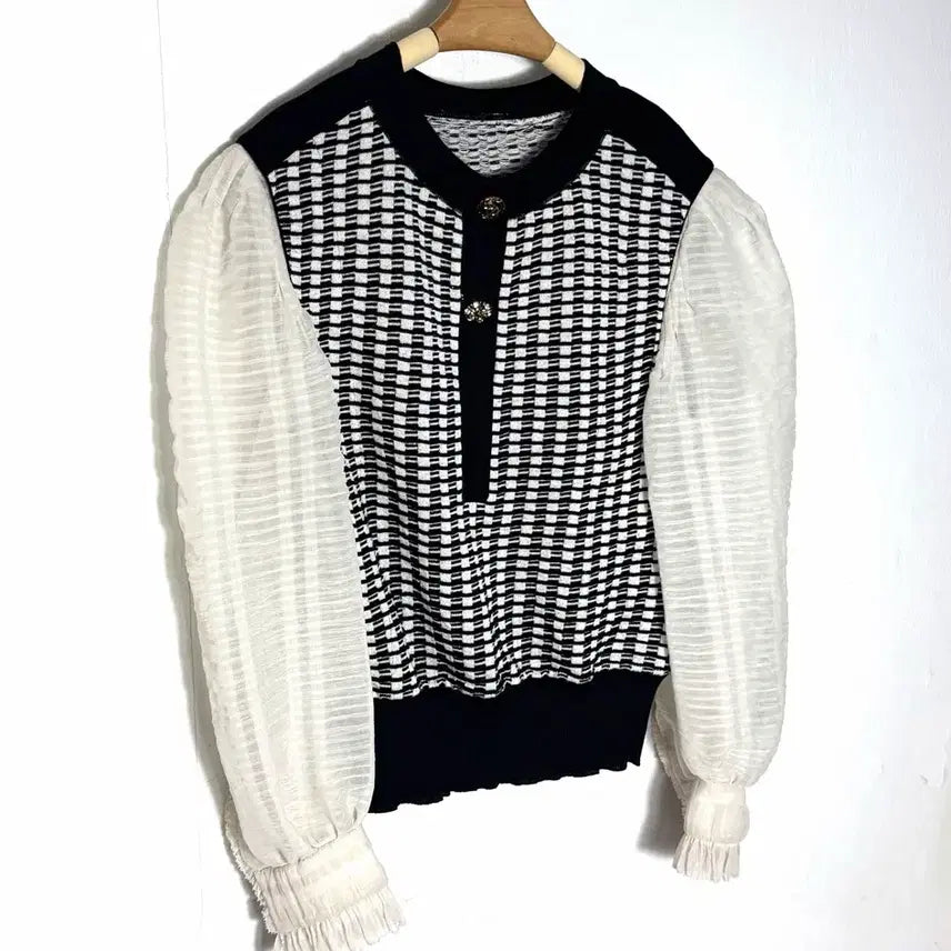 [BUNJANG] OBZEE Puff Blouse / 오브제 블라우스