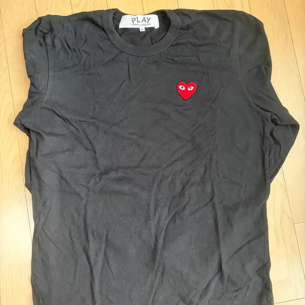 [BUNJANG] Comme des Garçons Long Sleeve T-Shirt Black M / 꼼데가르송 롱슬리브