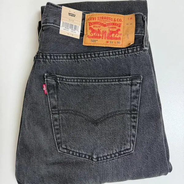 [BUNJANG] Levi's Original 501 Black Jeans 33/30 / 리바이스 오리지널 501 블랙 33/30