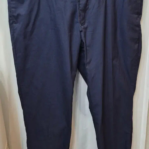 [BUNJANG] Uniqlo Cotton Pants Navy / 유니클로 진네이비색 면바지