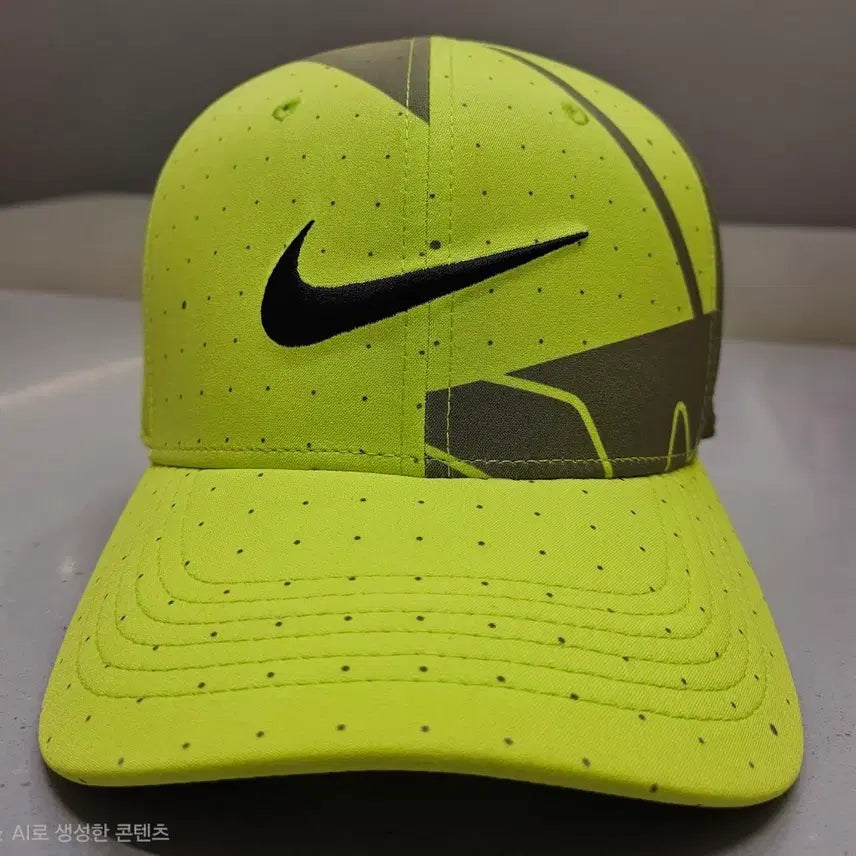 [BUNJANG] Nike Golf Classic 99 Dri-FIT Cap Fluorescent Yellow / 나이키 골프 클래식99 드라이핏 캡 모자 형광 옐로우 상태최상