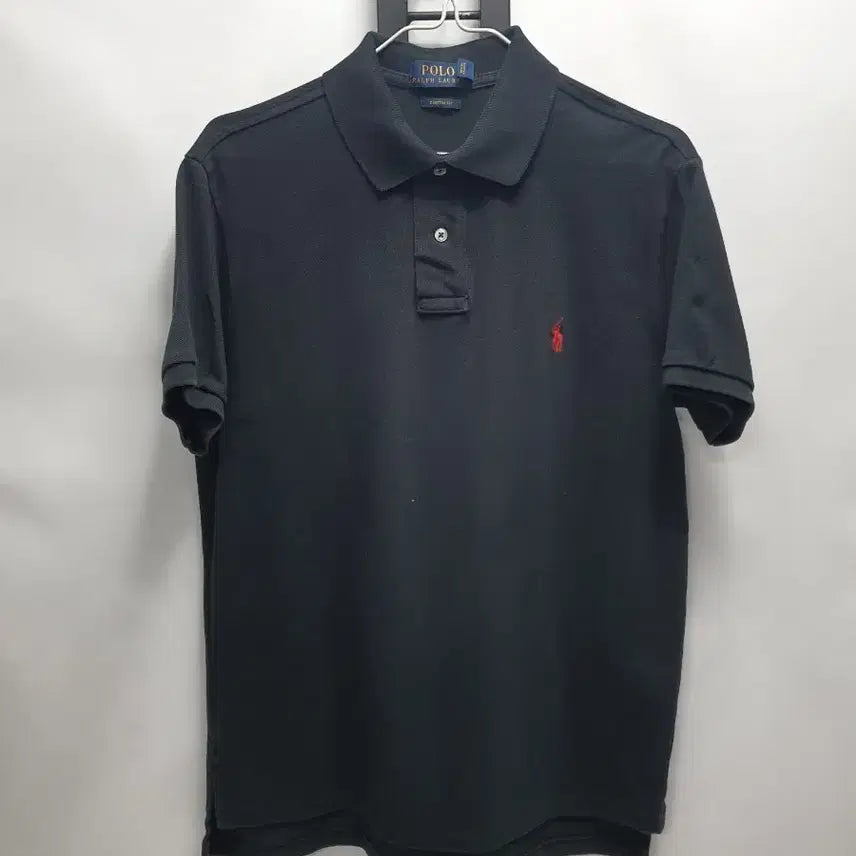 [BUNJANG] Polo Ralph Lauren Short Sleeve Polo Shirt Black M / 폴로 랄프로렌 반팔 카라티 블랙 m