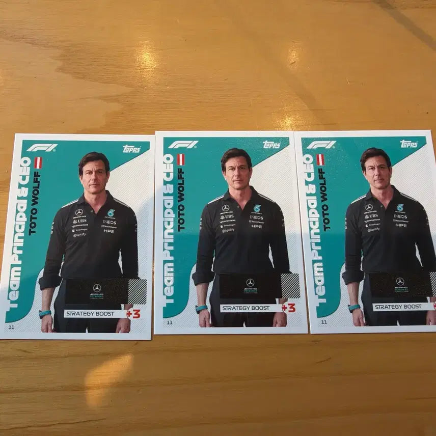 [BUNJANG] F1 2026 Topps Turbo Attax Toto Wolff Mercedes Card / F1 2026 탑스 터보 어택 메르세데스 토토 울프