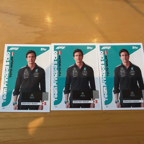 [BUNJANG] F1 2026 Topps Turbo Attax Toto Wolff Mercedes Card / F1 2026 탑스 터보 어택 메르세데스 토토 울프