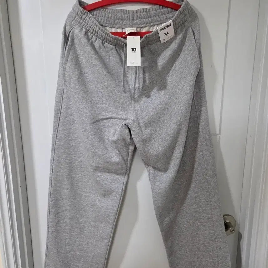 [BUNJANG] TOPTEN Straight Training Pants XL Grey Men's Trousers / 탑텐 스트레이트 트레이닝 팬츠 XL 그레이 남성바지