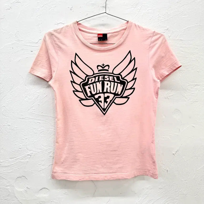 [BUNJANG] Diesel Cropped T-Shirt / diesel 크롭 티셔츠