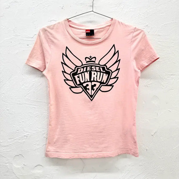 [BUNJANG] Diesel Cropped T-Shirt / diesel 크롭 티셔츠