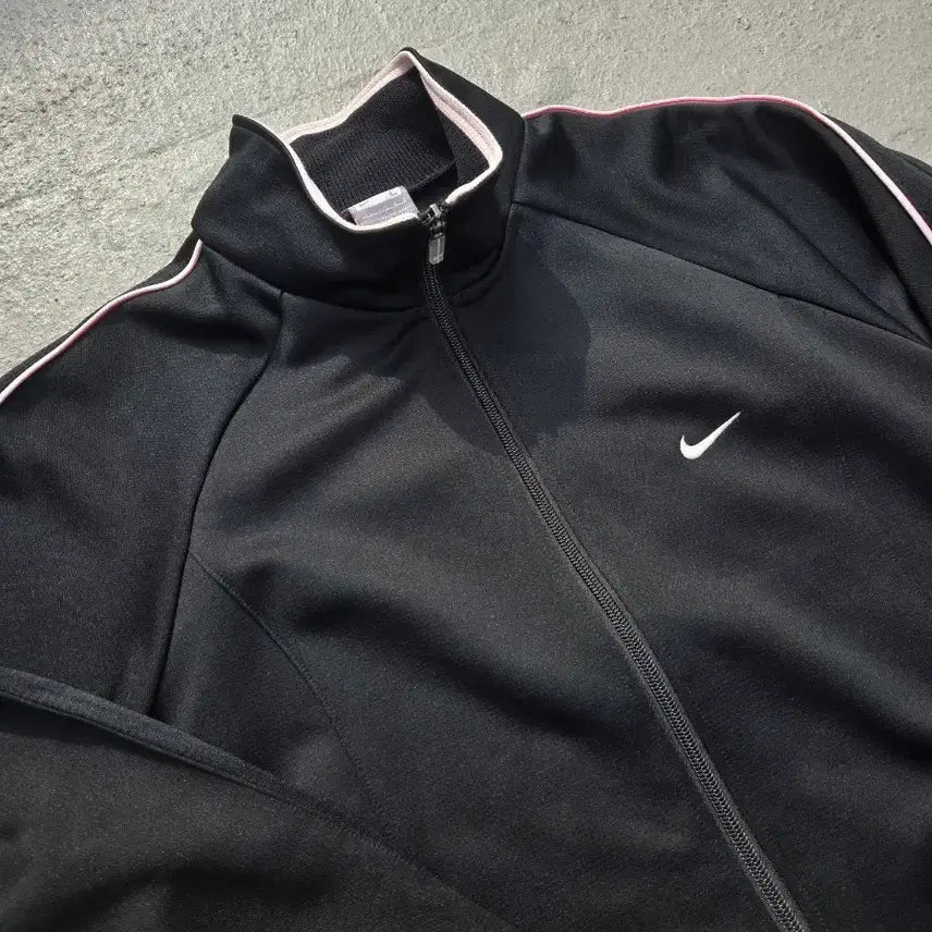[BUNJANG] Nike 00's Y2K Blackpink Track Top Jersey / Nike 나이키 00's y2k 블랙핑크 트랙탑 져지