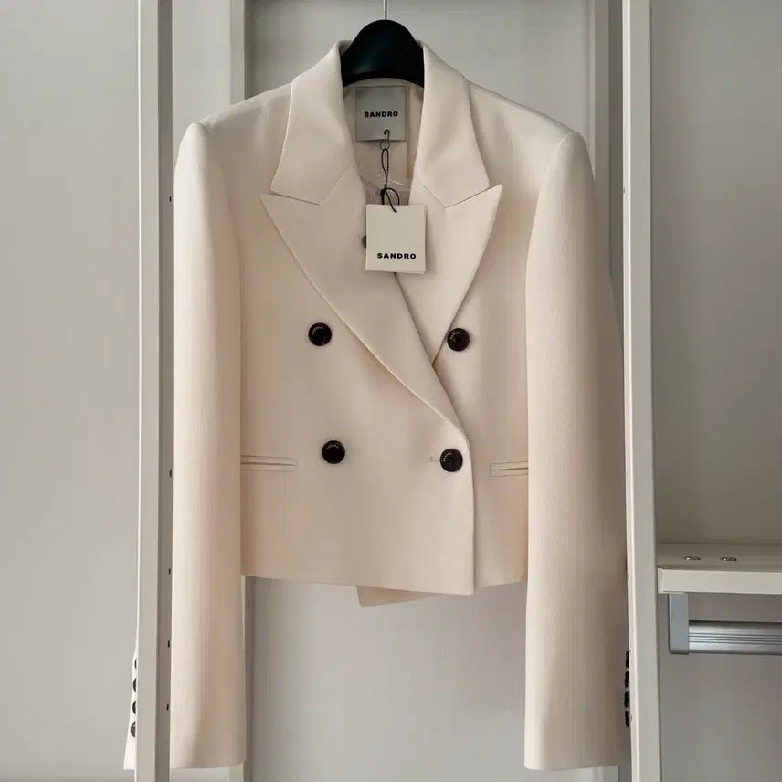 [BUNJANG] Sandro Jacket Ivory / [새상품] 산드로 자켓 아이보리