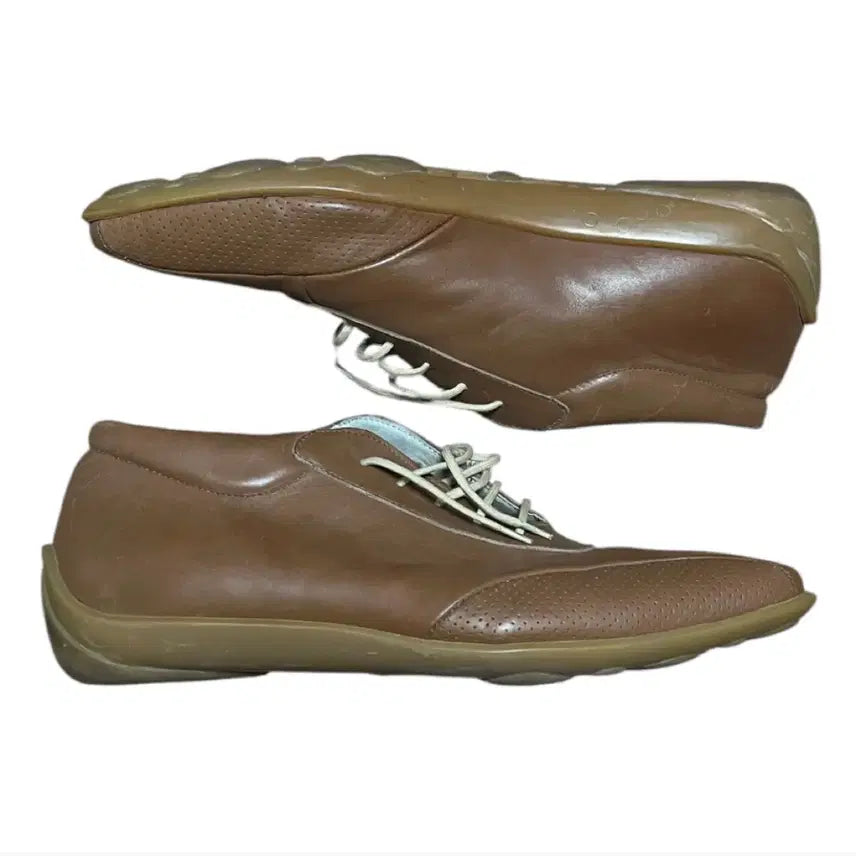 [BUNJANG] Italian Leather Shoes Brown Loafers / 이태리 가죽 슈즈