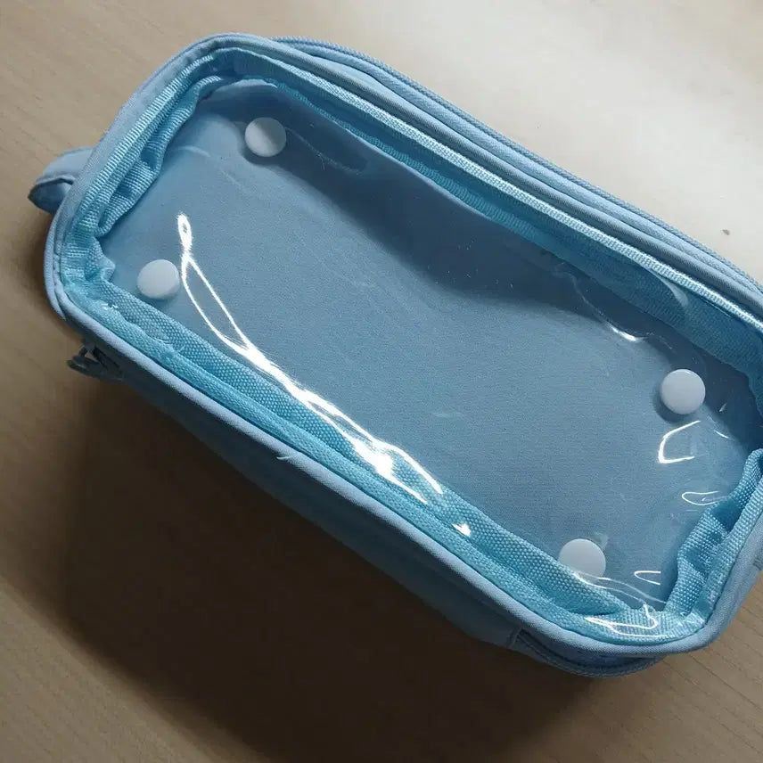 [BUNJANG] Light Blue Pencil Case / 미사용 필통 판매합니다!
