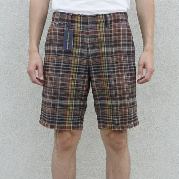 [BUNJANG] Polo Ralph Lauren Check Shorts (New) / [32]폴로랄프로렌 체크 반바지 (새상품)