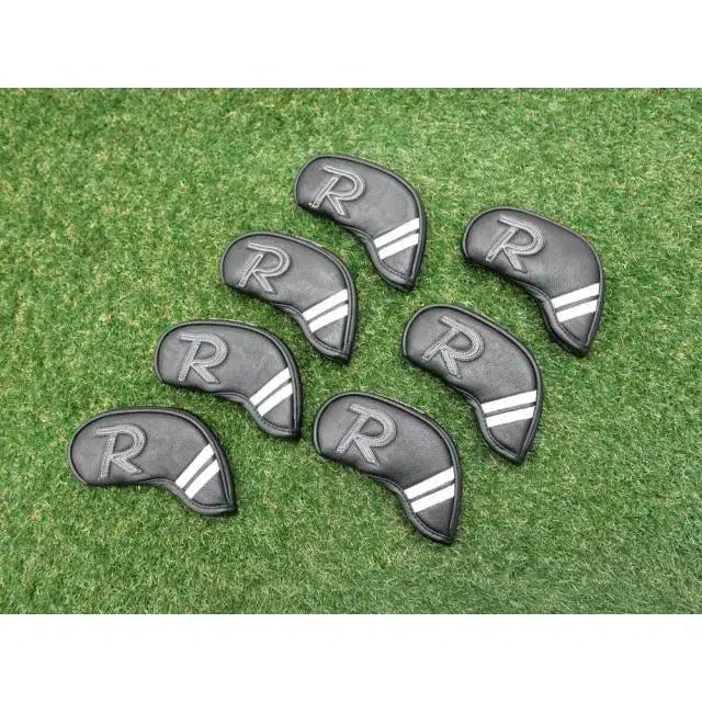 [BUNJANG] Romaro Authentic Used Iron Headcover Set (4-P, 7 Pieces) / 중고 정품 로마로 아이언 헤드커버 (4-P, 7개용)