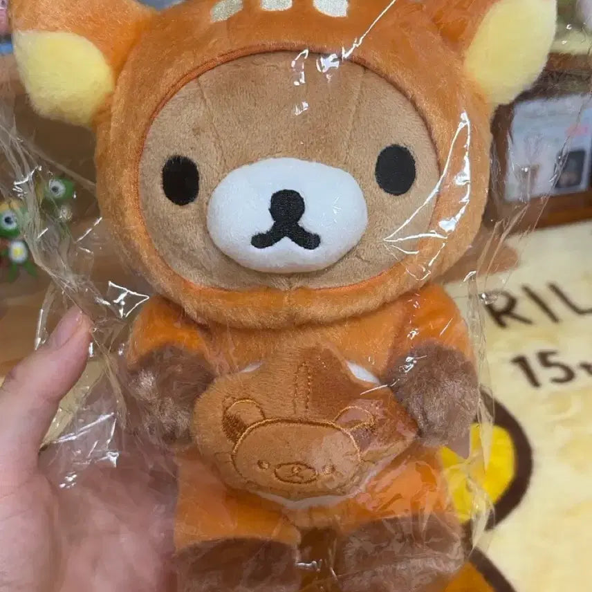 [BUNJANG] Miyajima Deer Rilakkuma Plush Toy (Sealed) / 2020년 미야지마 사슴 리락쿠마 인형 (미개봉 새상품)