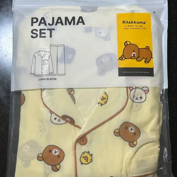 [BUNJANG] Spao Rilakkuma Pajama Set XL / 단순개봉 미사용)스파오 리락쿠마 파자마 XL