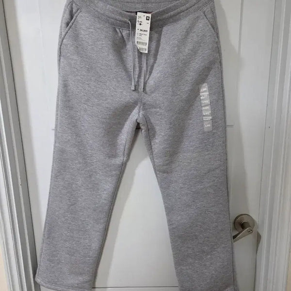 [BUNJANG] TOPTEN Men's Sweatpants Grey L / 탑텐 기모 스웨트 팬츠 L 그레이 남성바지