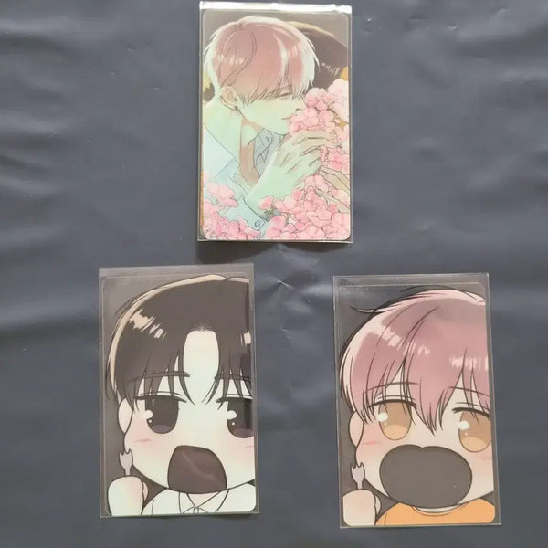 [BUNJANG] Arpeggio of the Sea Transparent Photocard Bundle Set (3 pcs) / 해수면의 아르페지오 포토카드 3장 일괄 투명포카