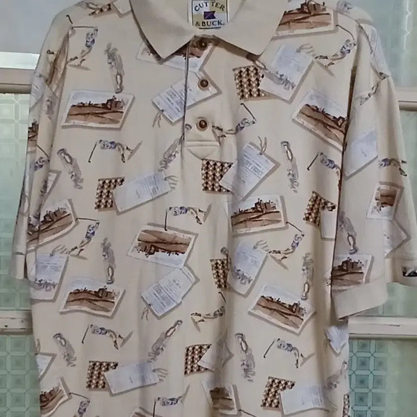 [BUNJANG] Cutter & Buck Short Sleeve T-Shirt Size 110 / USA CUTTER & BUCK 반팔티셔츠 110 사이즈