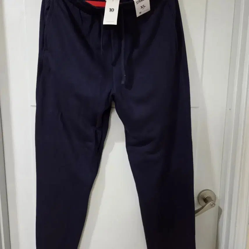 [BUNJANG] Topten Men's Straight Training Pants Navy XL / 탑텐 스트레이트 트레이닝 팬츠 네이비 XL 남성바지