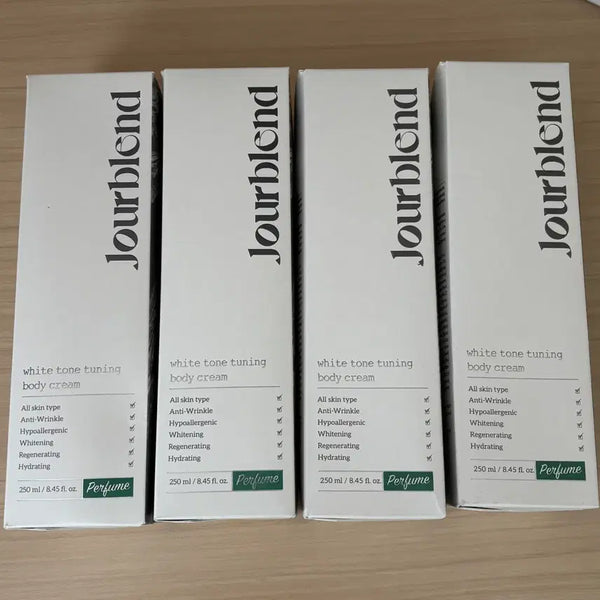 [BUNJANG] Jublend White Tone Tuning Body Cream 250ml / 쥬블렌드 화이트 톤 튜닝 바디 크림 250ml