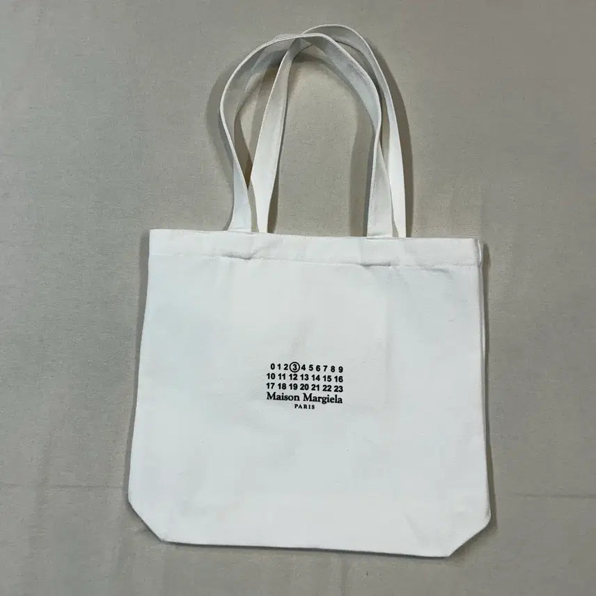 [BUNJANG] Maison Margiela Replica Canvas Tote Bag White / 메종 마르지엘라 레플리카 캔버스 토트백 화이트