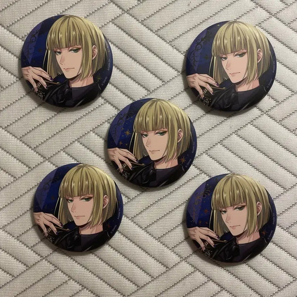[BUNJANG] Twisted Wonderland Luke Hunt Can Badge Bundle Set / 트위스테 루크 브레쥬 캔뱃지 일괄