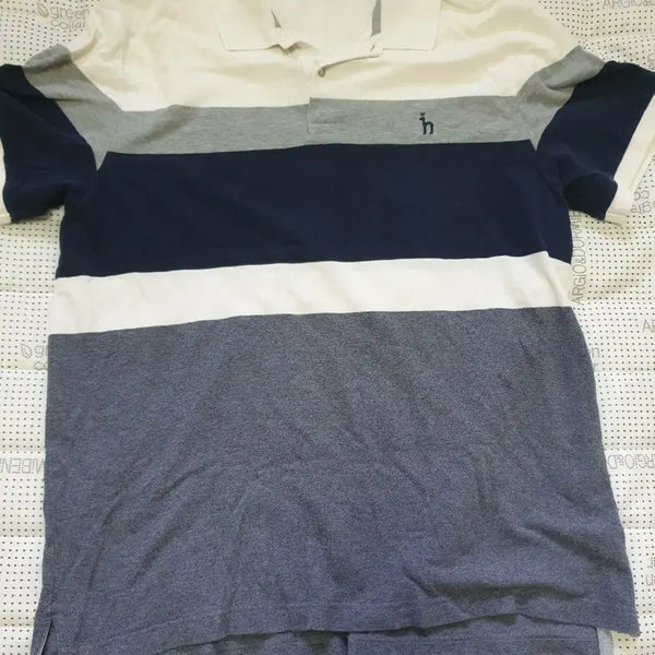 [BUNJANG] Hazzys Authentic Short-Sleeve T-Shirt Size 110 (Fits 105) / 정품 헤지스 반팔티 110(105맞음) 목에 때