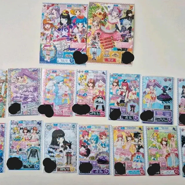 [BUNJANG] Pretty Rhythm Pretty Ticket Card Bundle Set (16 cards) / 프리파라 프리티켓 카드 일괄 판매 16장