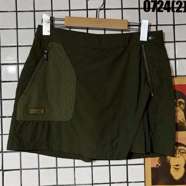[BUNJANG] K2 Women's Khaki Short Skirt Size 70 / K2 여성 숏 스커트 카키색 70 0724