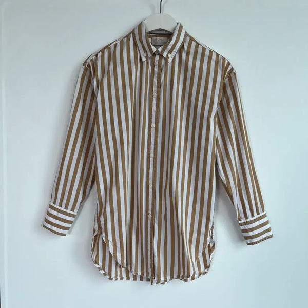 [BUNJANG] J.Crew Striped Cotton Shirt / J.Crew 스트라이프 셔츠