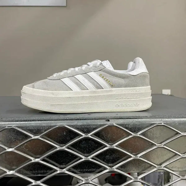 [BUNJANG] Adidas Gazelle Bold W Grey White / 아디다스 가젤 볼드 W 그레이 화이트 230