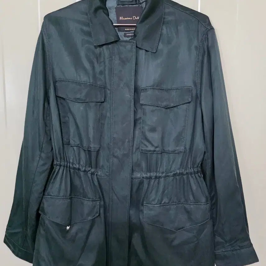 [BUNJANG] Massimo Dutti Women's Field Jacket Deep Green / Massimo Dutti 여성 야상 자켓