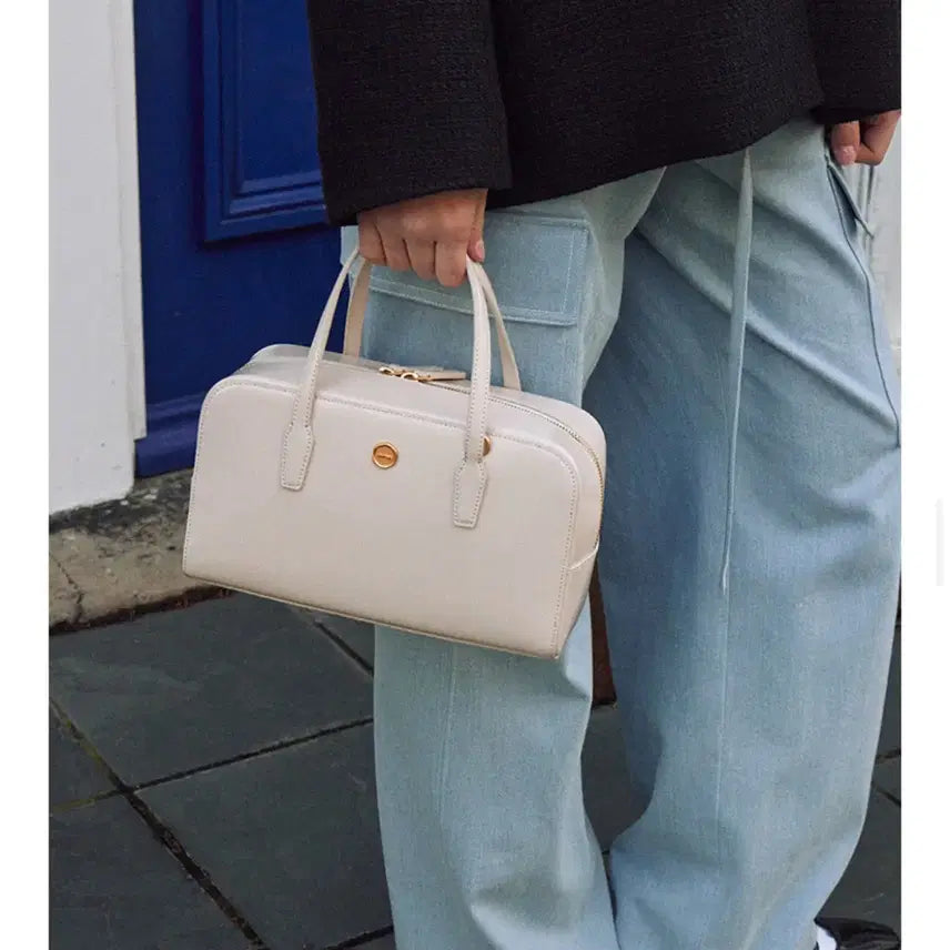 [BUNJANG] Lemaire Croissant Medium Bag Ivory / [새상품]르메메 삭 쥬르 아이보리