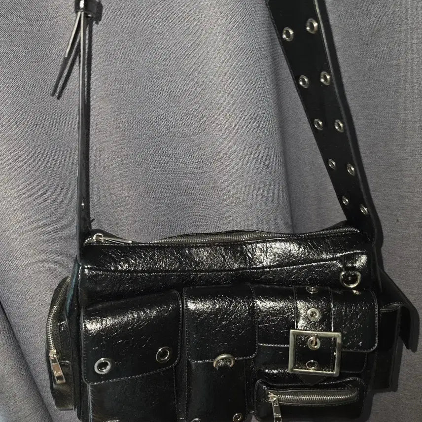 [BUNJANG] Blackpurple Fortress Bag / 블랙퍼플 포트리스 백