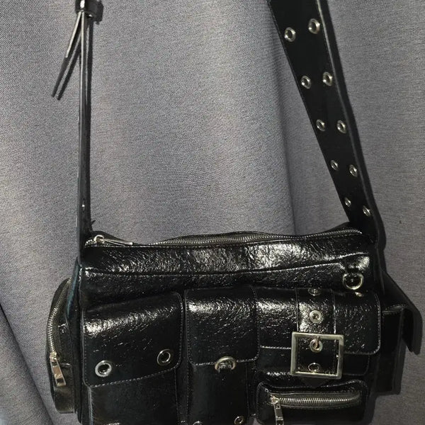 [BUNJANG] Blackpurple Fortress Bag / 블랙퍼플 포트리스 백