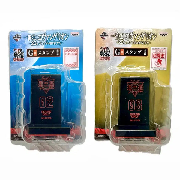 [BUNJANG] Evangelion 20th Anniversary GERMEL Stamp - Classic Goods / 에반게리온 20주년 제레 스탬프 고전 굿즈