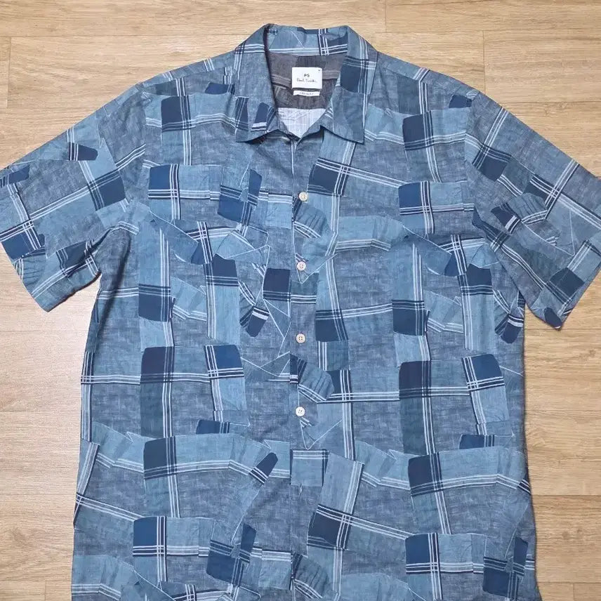 [BUNJANG] Paul Smith Cotton Short Sleeve Shirt / 폴스미스 반팔 남방