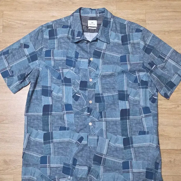 [BUNJANG] Paul Smith Cotton Short Sleeve Shirt / 폴스미스 반팔 남방
