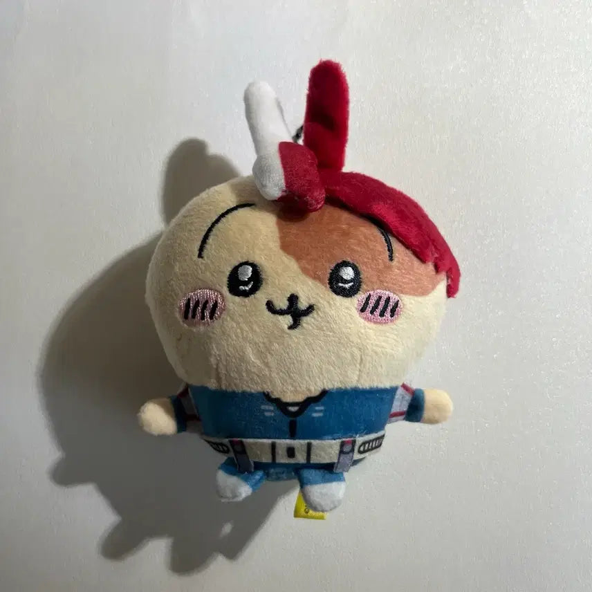 [BUNJANG] Cheekawaii x My Hero Academia Todoroki Usagi Plush Keyring / 치이카와 히로아카 토도로키 우사기 인형 키링
