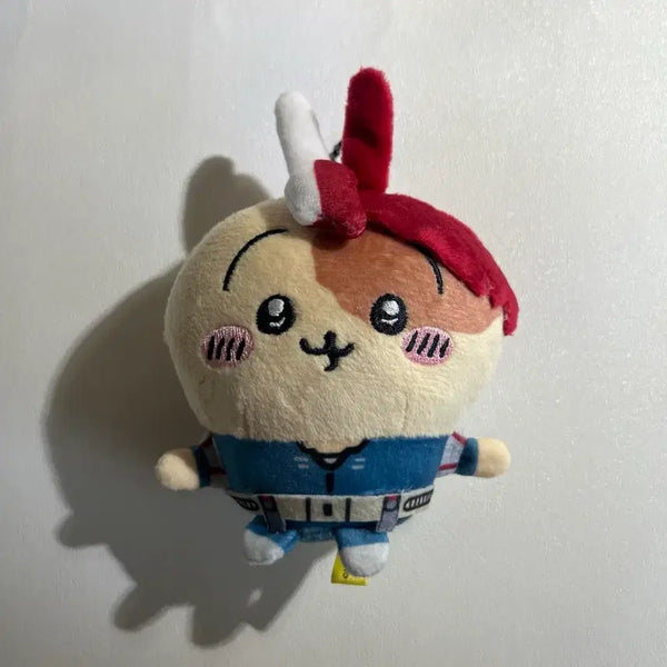 [BUNJANG] Cheekawaii x My Hero Academia Todoroki Usagi Plush Keyring / 치이카와 히로아카 토도로키 우사기 인형 키링