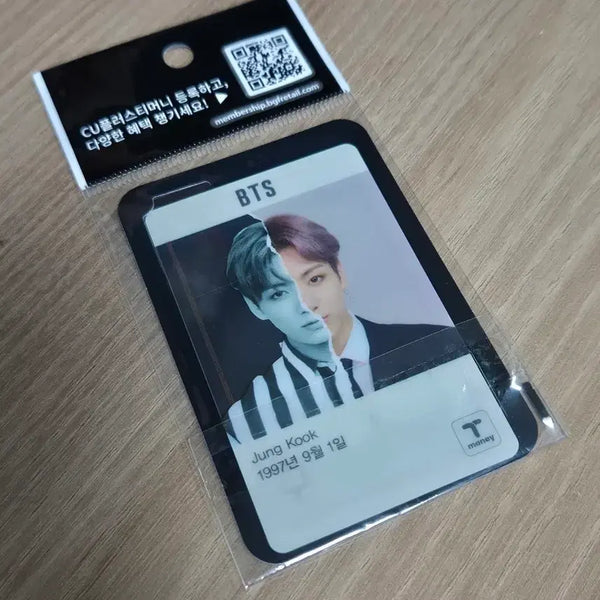 [BUNJANG] BTS Jungkook T-Money Card / BTS 방탄소년단 정국 티머니 카드