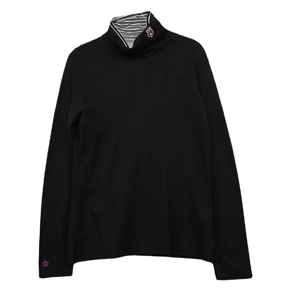 [BUNJANG] Munsingwear Summer Golf Black Knit M / 먼싱웨어 하계 골프 블랙 니트 M
