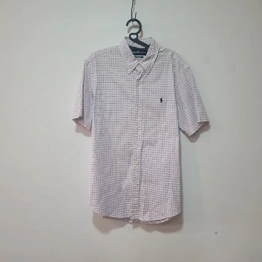 [BUNJANG] Polo Ralph Lauren Checked Short Sleeve Shirt / 폴로 랄프로렌 체크 반팔 셔츠