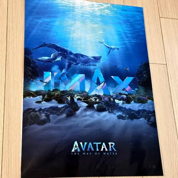 [BUNJANG] Avatar 2: The Way of Water IMAX Poster (A3) / [전용박스포장]영화 아바타2 물의길 IMAX 포스터(A3)