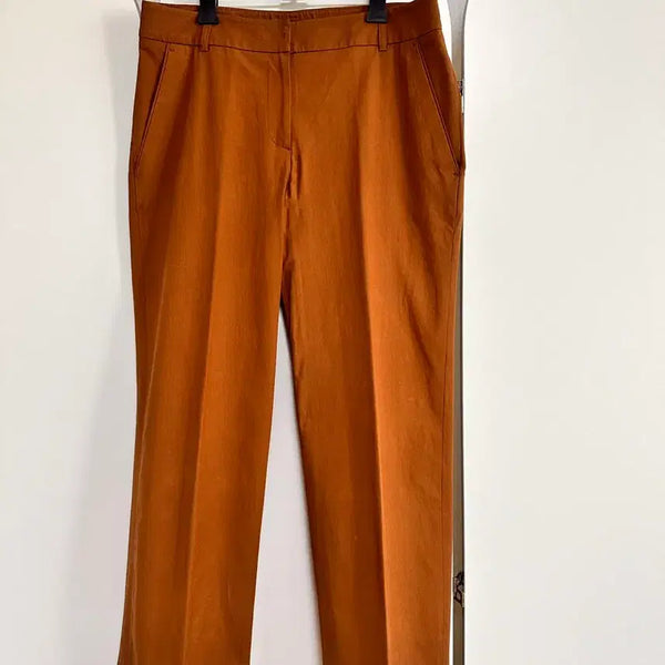 [BUNJANG] She's Miss Camel Cotton Wide Slacks / 쉬즈미스 카멜 면  와이드 슬랙스 70-94(66)