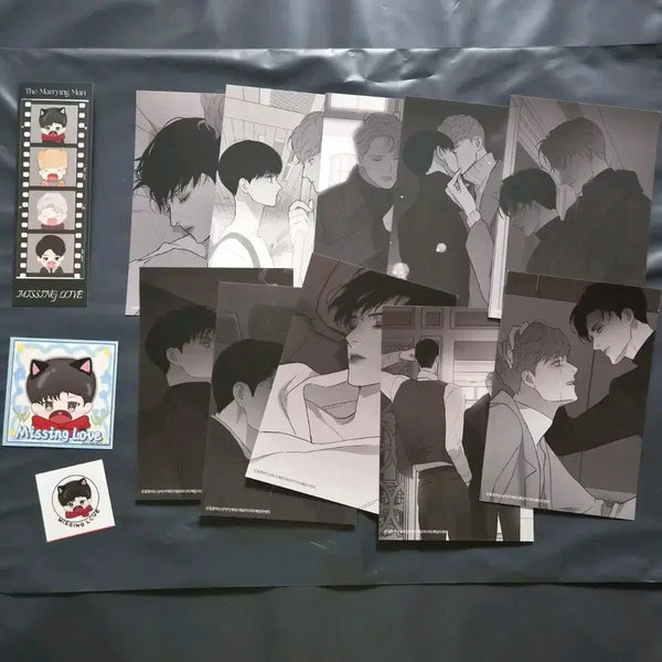 [BUNJANG] The Wedding Day Couple Collaboration Postcard Full Set / 결혼하는 남자 특전 엽서 드볼 비온 콜라보 풀세트